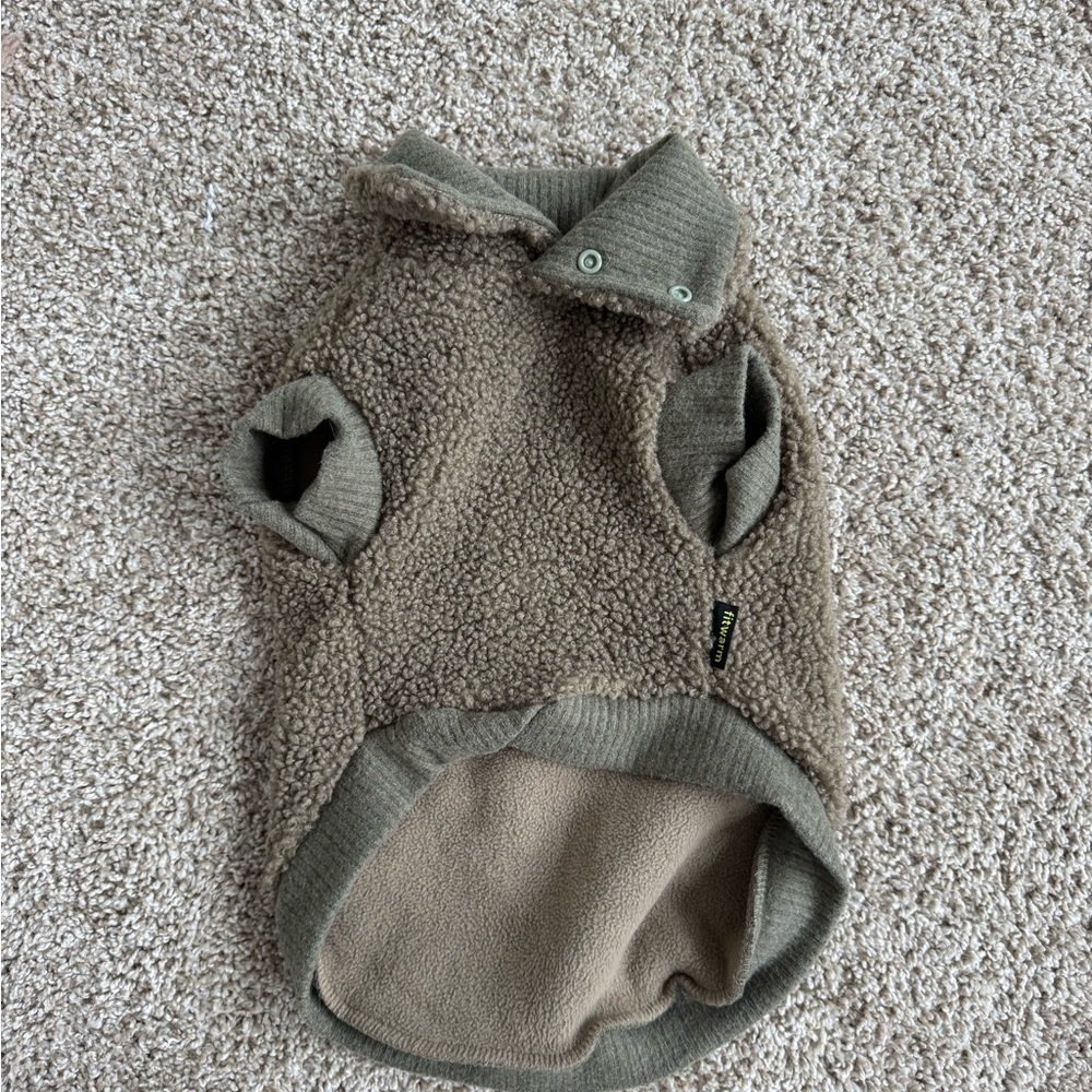 Cozy Sherpa Dog Sweater